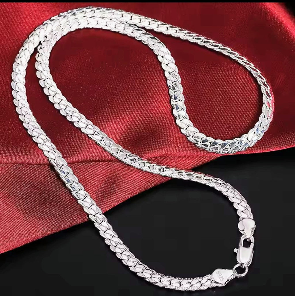 Silver necklace