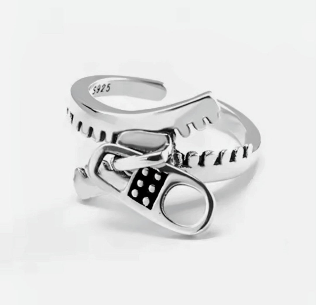Adjustable 925 silver ring
