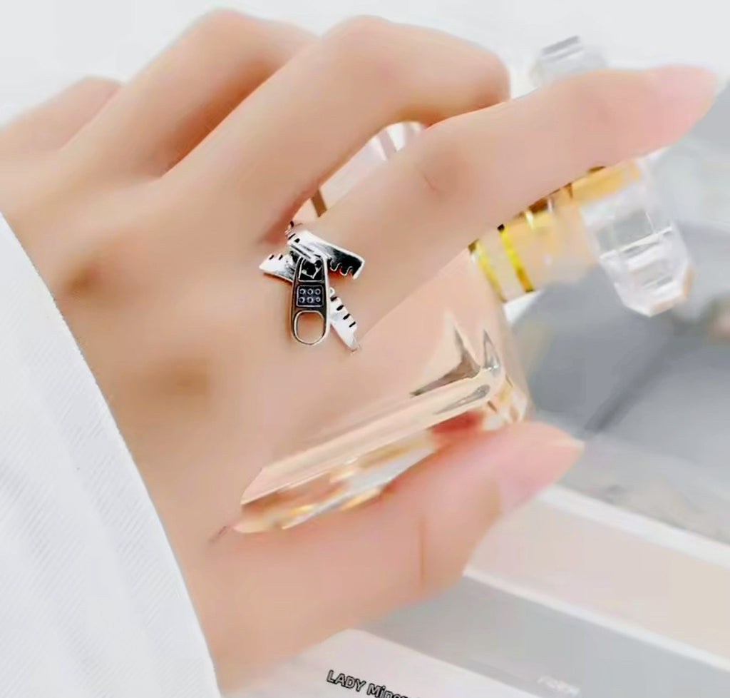 Adjustable 925 silver ring
