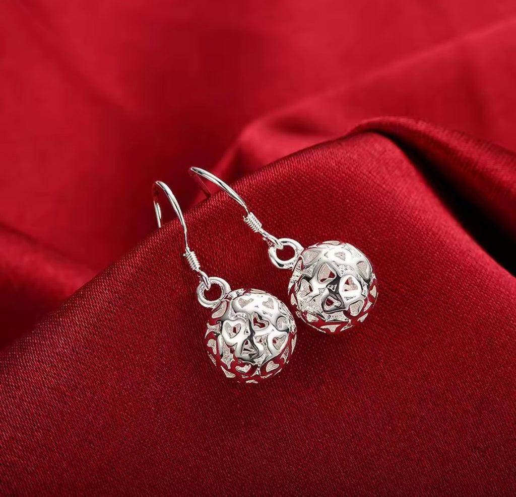 Silver jewelry set